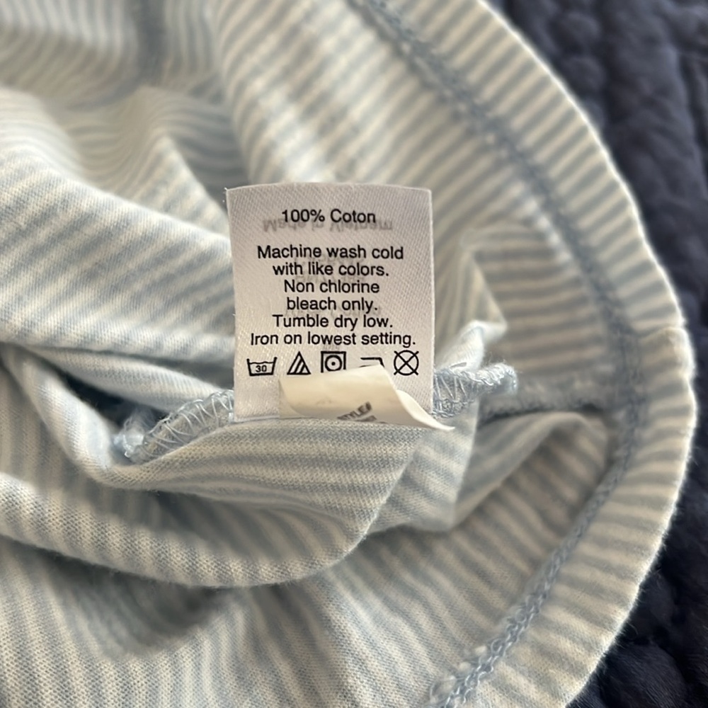 J. Crew baby blue ruffle tank top | size M - Picture 6 of 6